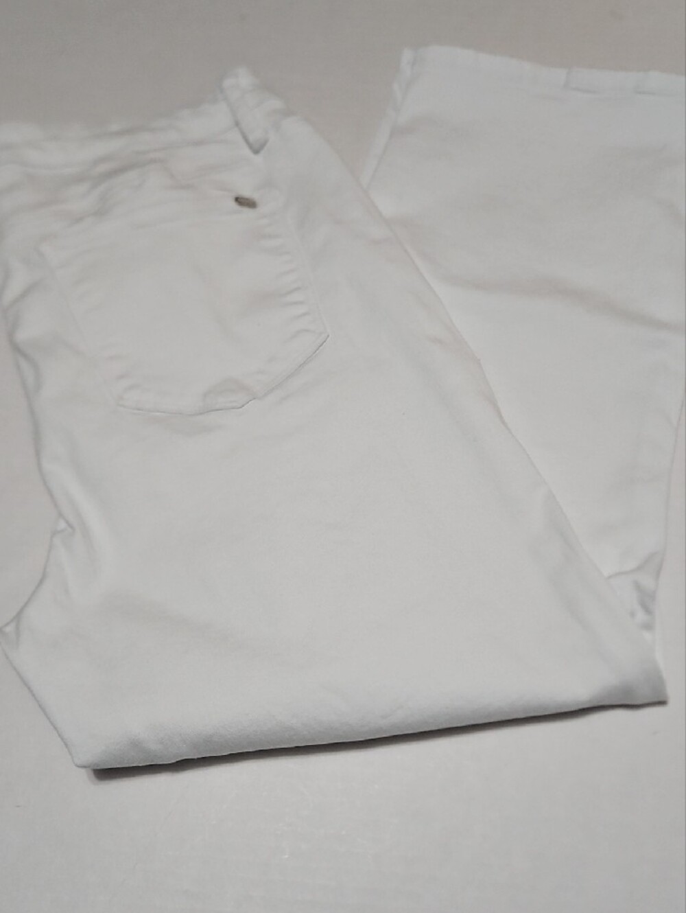 Special A Women's White High-Rise Straight Jeans Size 13
